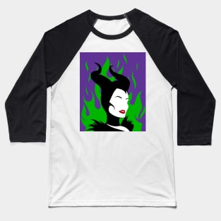 Minimal Malificent Baseball T-Shirt